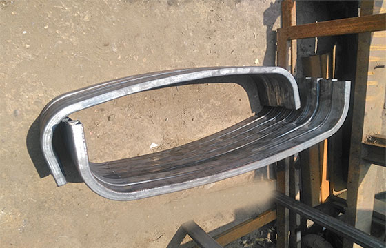 岳陽50*50方管彎管樣品